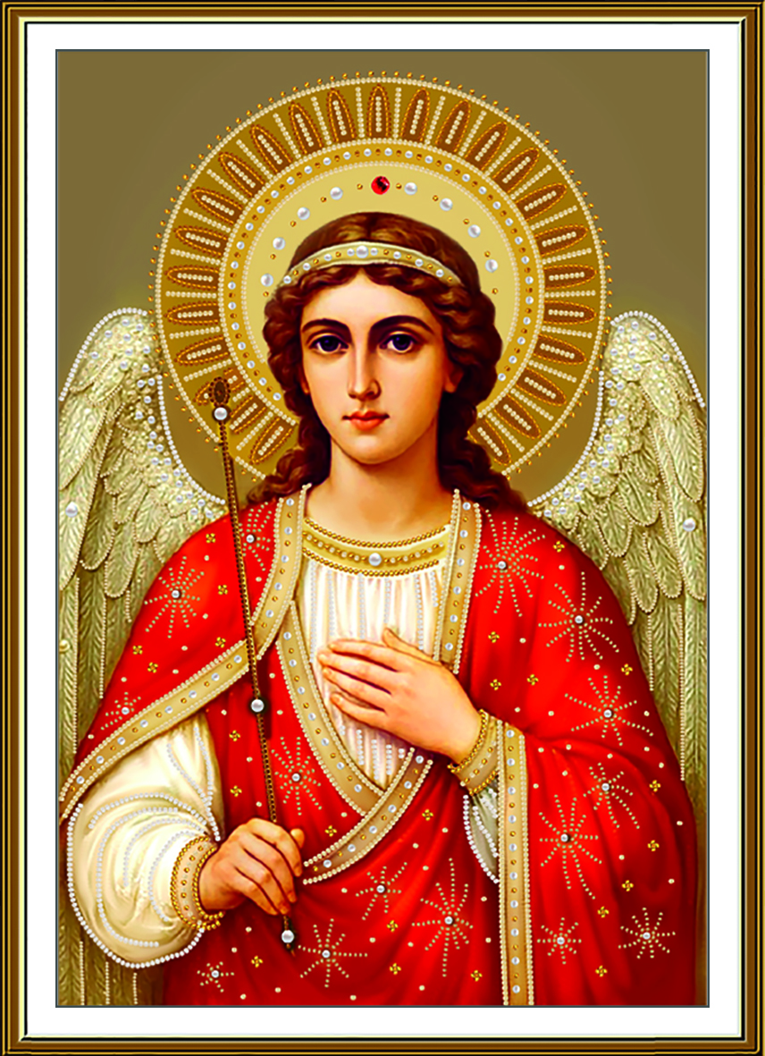 Buy Bead embroidery kit Guardian Angel-NK3346