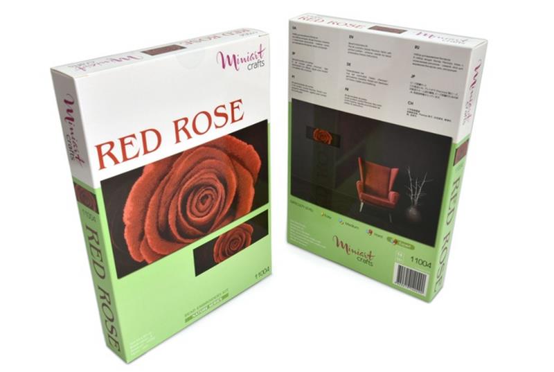 Buy Bead embroidery kit-Red Rose-11004_1
