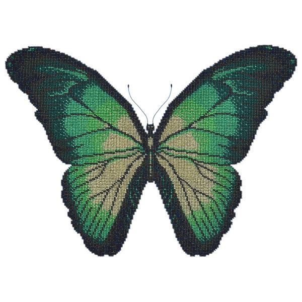 Buy Bead embroidery kit-Turquoise Butterfly-11033
