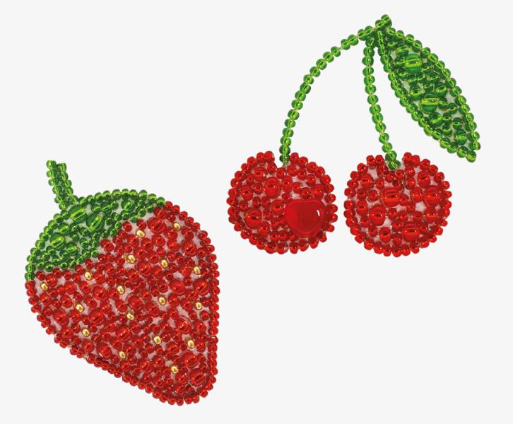 Buy Bead embroidery kit-Strawberry. Cherry-11105