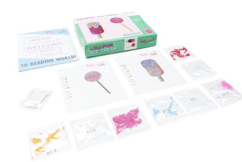 Buy Bead embroidery kit-Lollipop. Ice Cream-11106_2