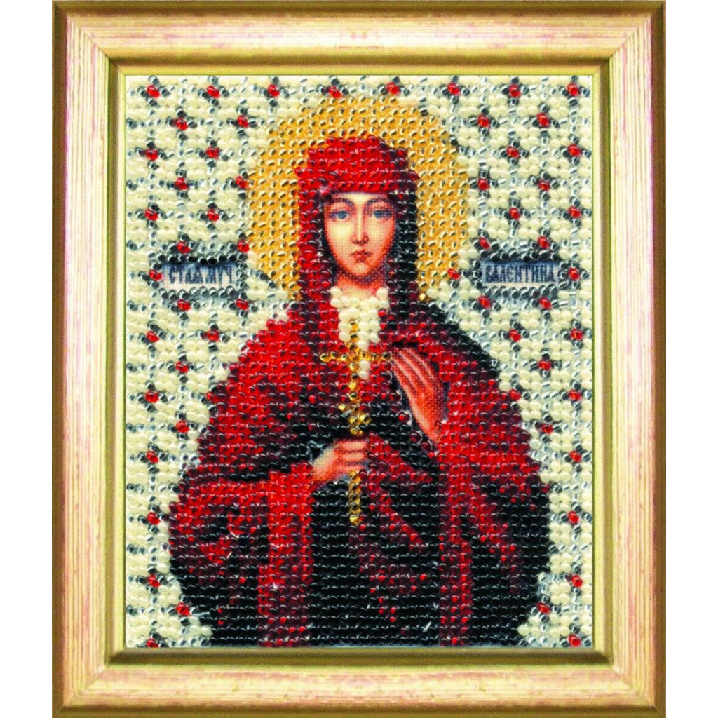 Buy Bead embroidery kit Icon of St Martyr Valentine-B-1016