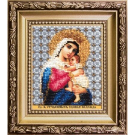 Buy Bead embroidery kit Icon of the Mother of God of the Desperate