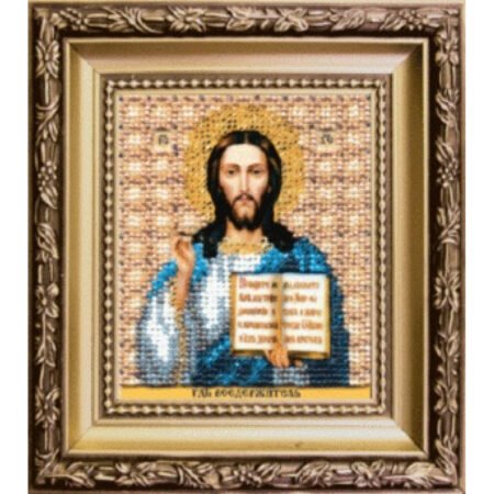 Buy Bead embroidery kit Icon of the Lord Jesus Christ-B-1173