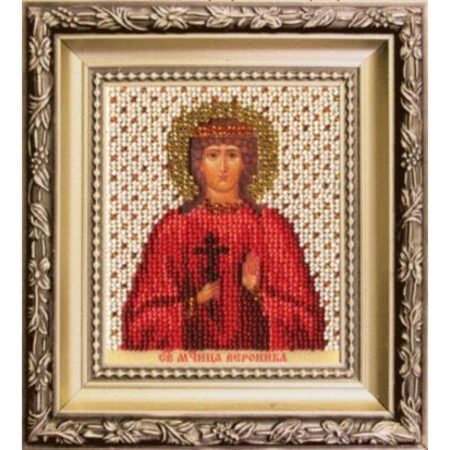 Buy Bead embroidery kit Icon of the holy martyr Veronica-B-1215