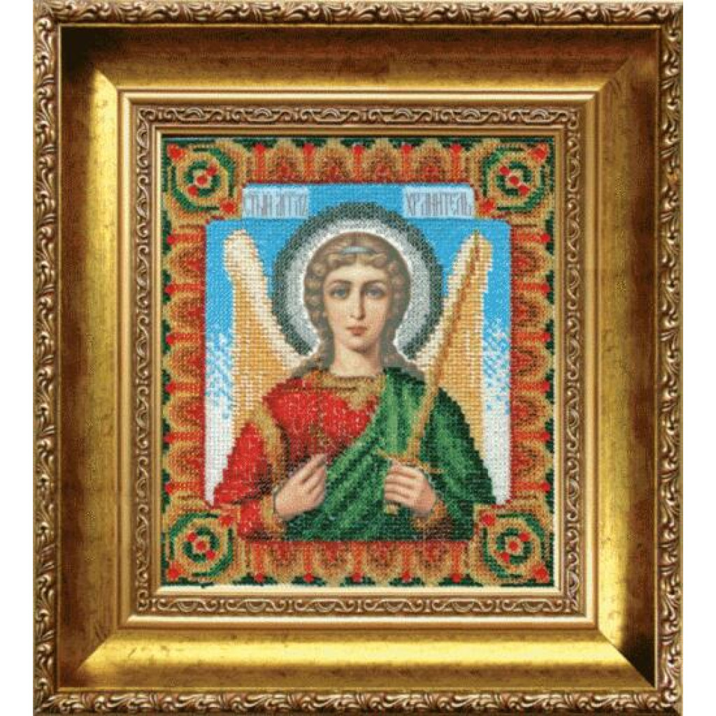 Buy Bead embroidery kit Guardian Angel icon-B-1014