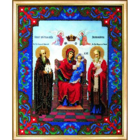 Buy Bead embroidery kit Icon of the Mother of God Economissa-B-1097
