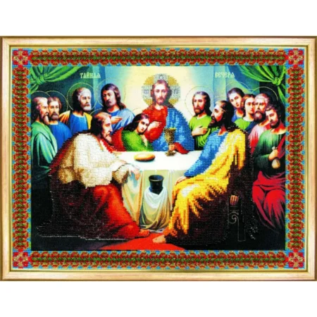 Buy Bead embroidery kit The Last Supper icon-B-1125