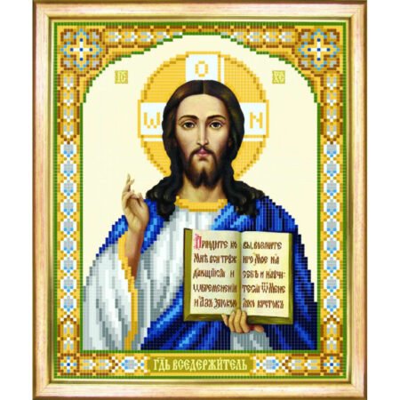 Buy Bead embroidery kit Icon of the Lord Almighty-SBY-006