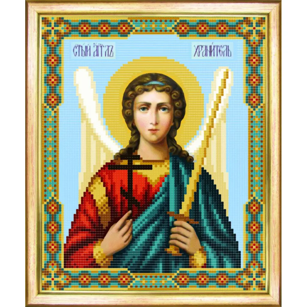 Buy Bead embroidery kit Guardian Angel icon-SBY-009