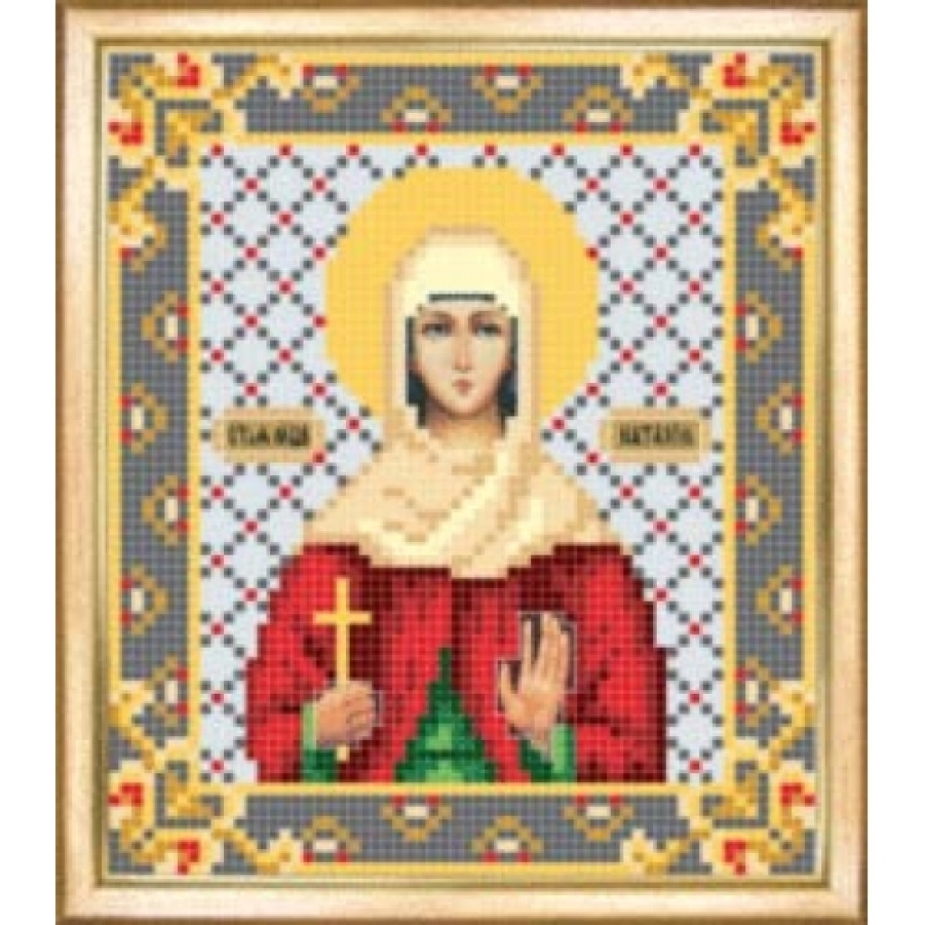 Buy Bead embroidery kit Icon of the Holy Martyr Natalia-SBY-011