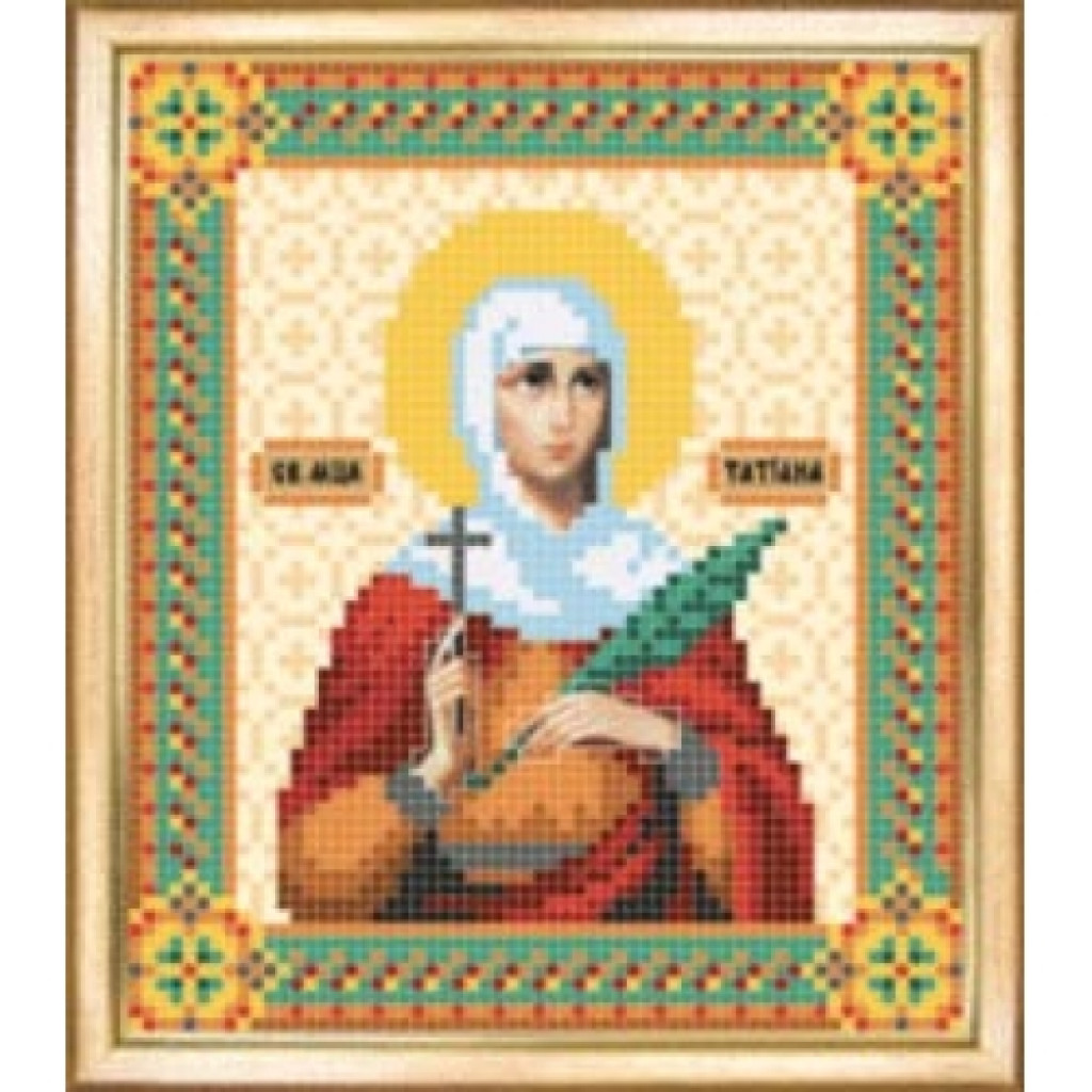 Buy Bead embroidery kit Icon of the Holy Martyr Tatiana-SBY-014