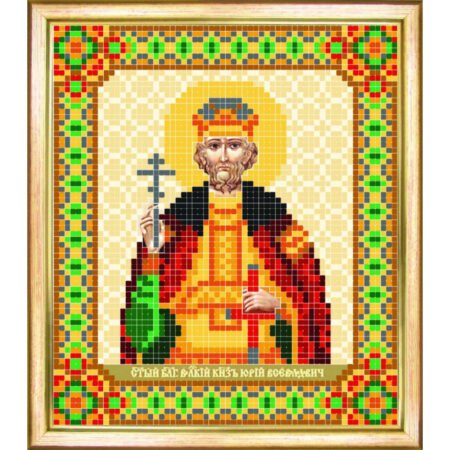 Buy Bead embroidery kit The icon of the holy and faithful Grand Duke George (Yuriya)-SBY-025