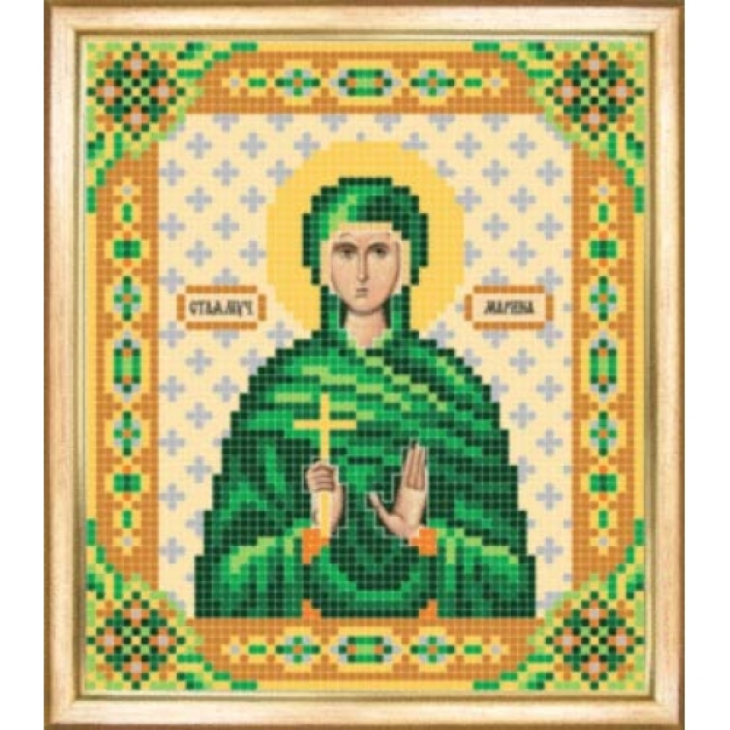 Buy Bead embroidery kit Icon of the Holy Martyr Maryna-SBY-038