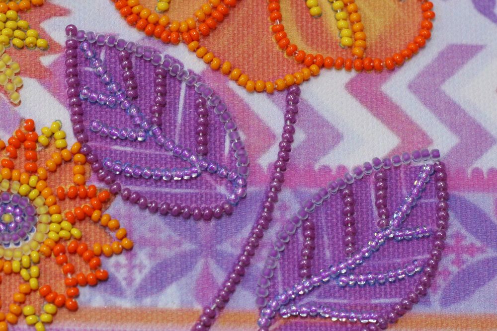 Buy Mini Bead embroidery kit - Amazing Flowers-AM-156_6