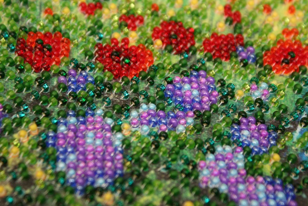 Buy Mini Bead embroidery kit - Wild Field-AM-172_4