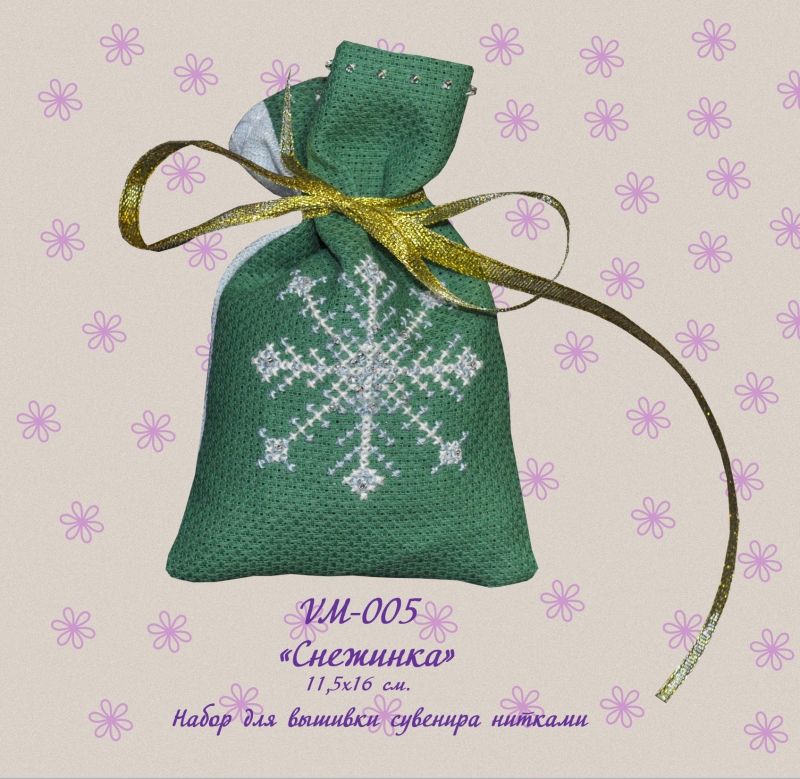 Buy Cross stitch kit Snowflake-VM-005