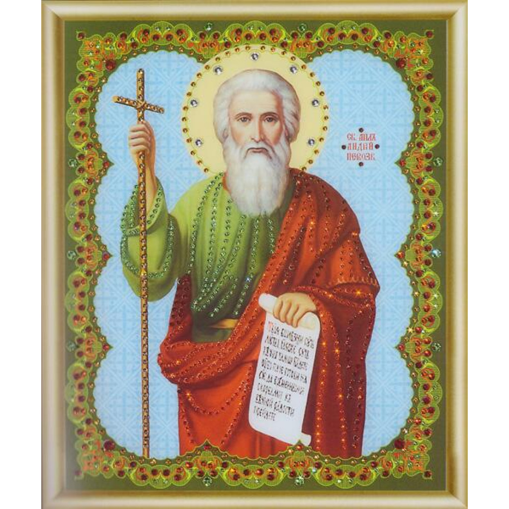 Buy Bead embroidery kit Icon of the Apostle Andrew the First-Called-KS-053