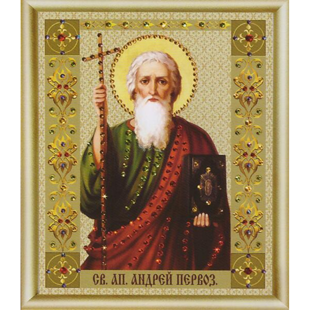Buy Bead embroidery kit Icon of the Holy Apostle Andrew the First-Called-KS-073