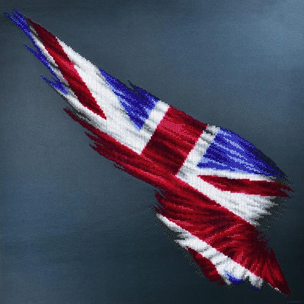 Buy Bead embroidery kit-Wing Flag UK-22001