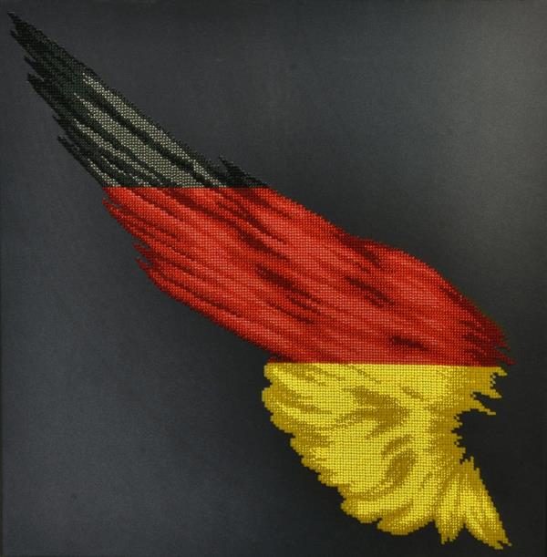 Buy Bead embroidery kit-Wing Flag Germany-22006