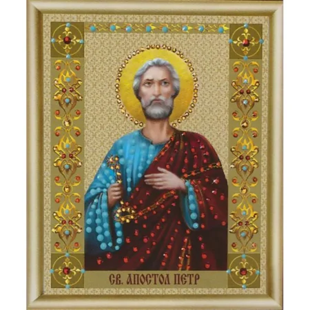 Buy Bead embroidery kit Icon of the Holy Apostle Peter-KS-117