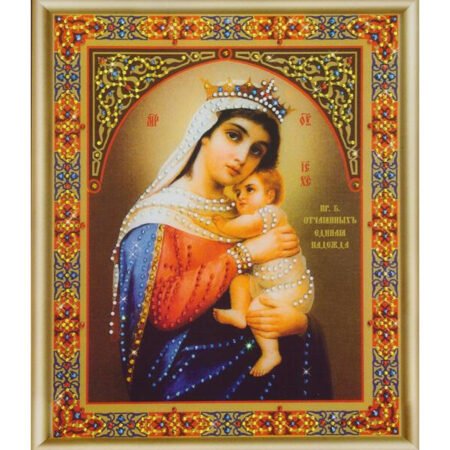Buy Bead embroidery kit Icon of the Mother of God of the Desperate