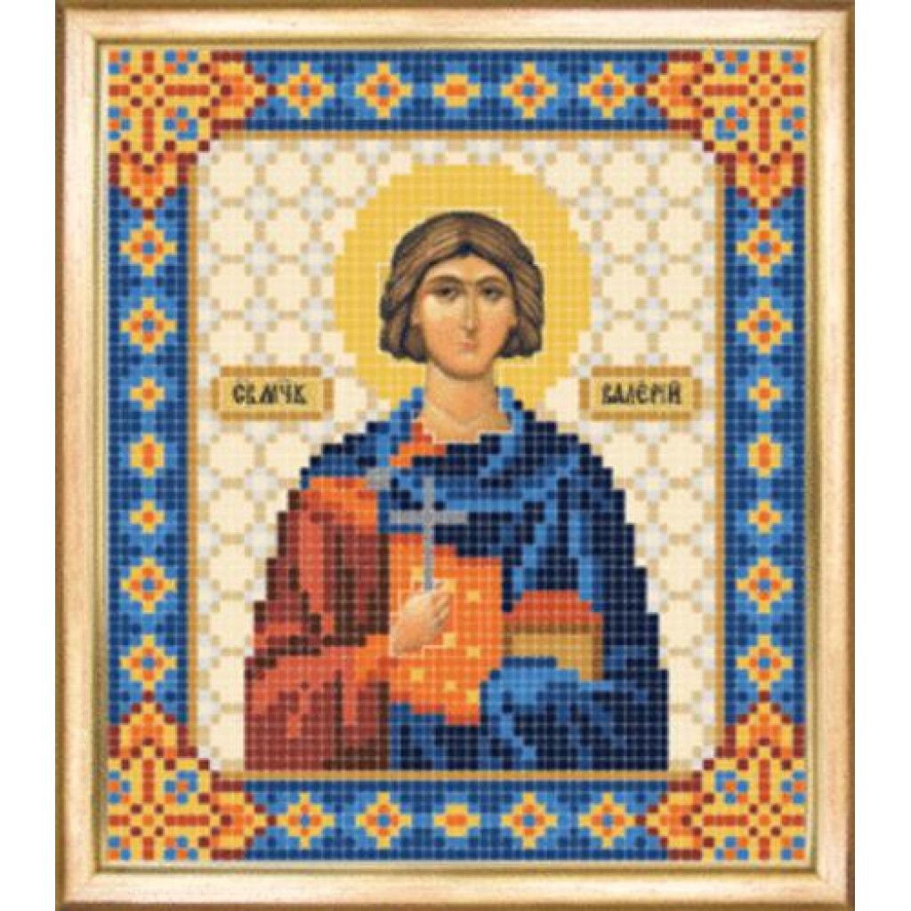 Buy Bead embroidery kit Icon of St Martyr Valerius-SBY-055
