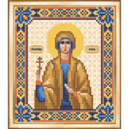 Buy Bead embroidery kit Icon of St Martyr Sofia-SBY-056