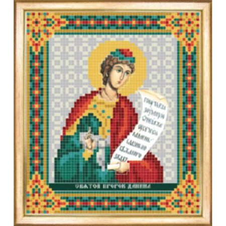 Buy Bead embroidery kit Icon of St Daniel-SBY-075