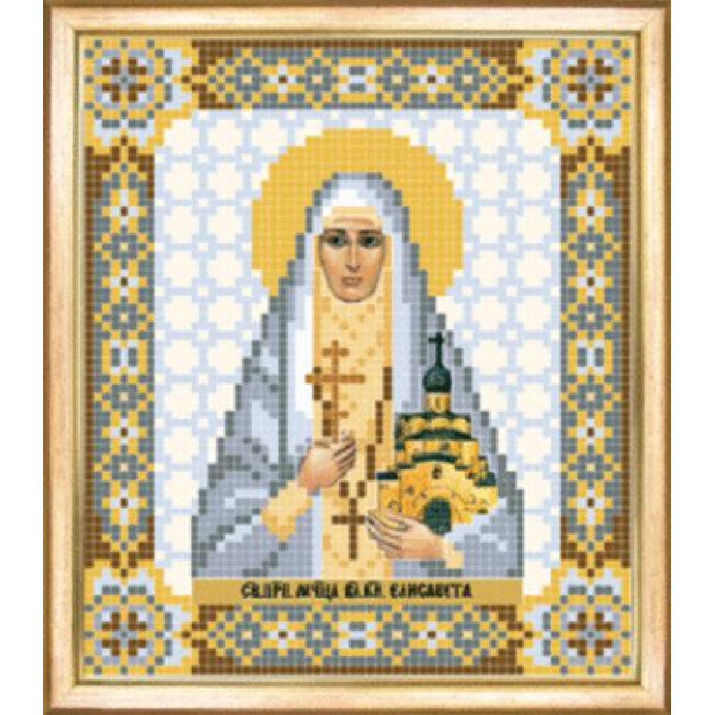 Buy Bead embroidery kit Icon of St Martyr Elizaveta-SBY-079
