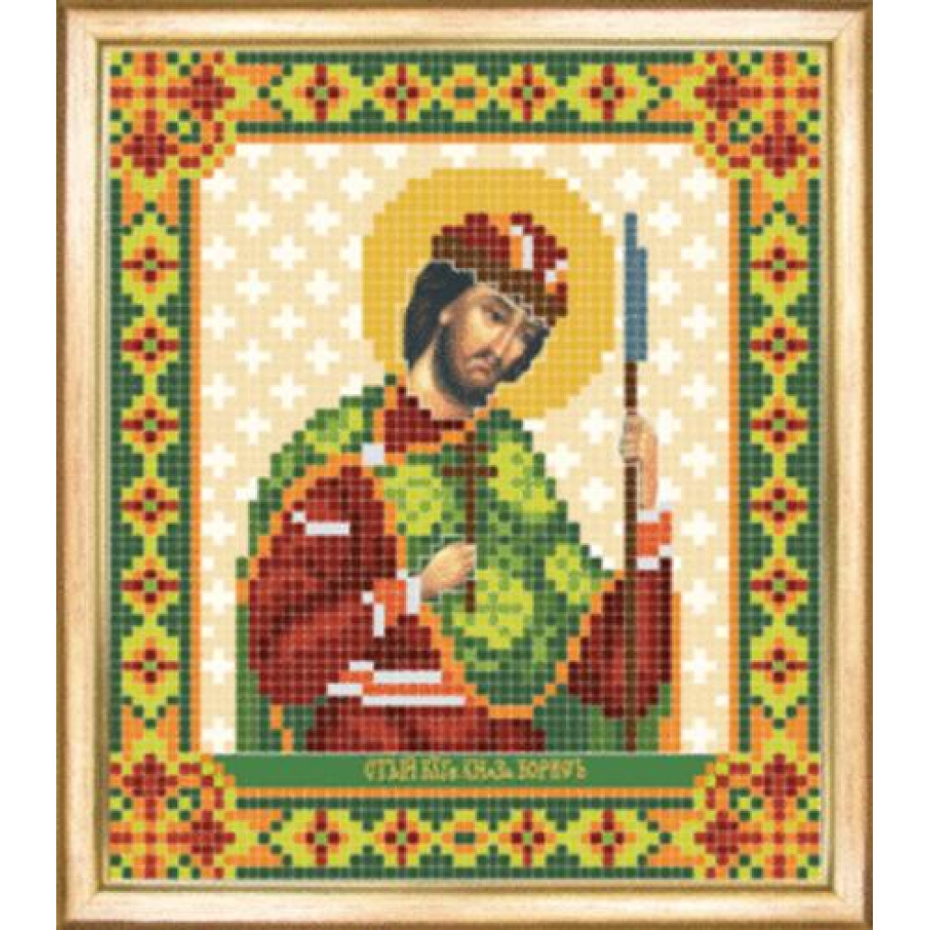 Buy Bead embroidery kit Icon of St Blessed Prince Boris-SBY-087