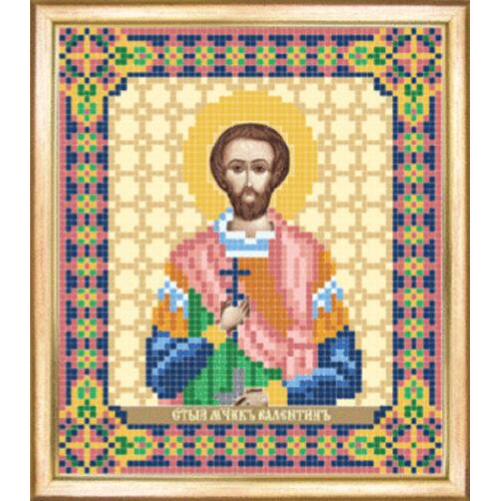 Buy Bead embroidery kit Icon of St Martyr Valentine-SBY-092