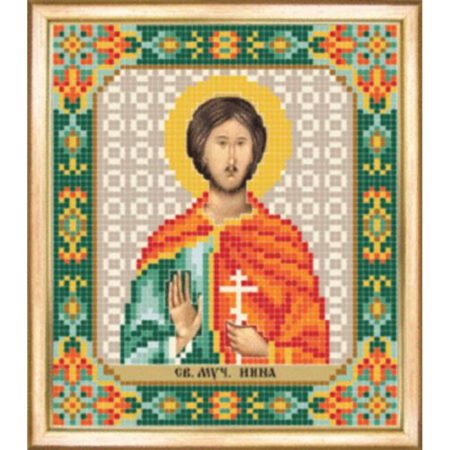 Buy Bead embroidery kit Icon of St Martyr Inna-SBY-094