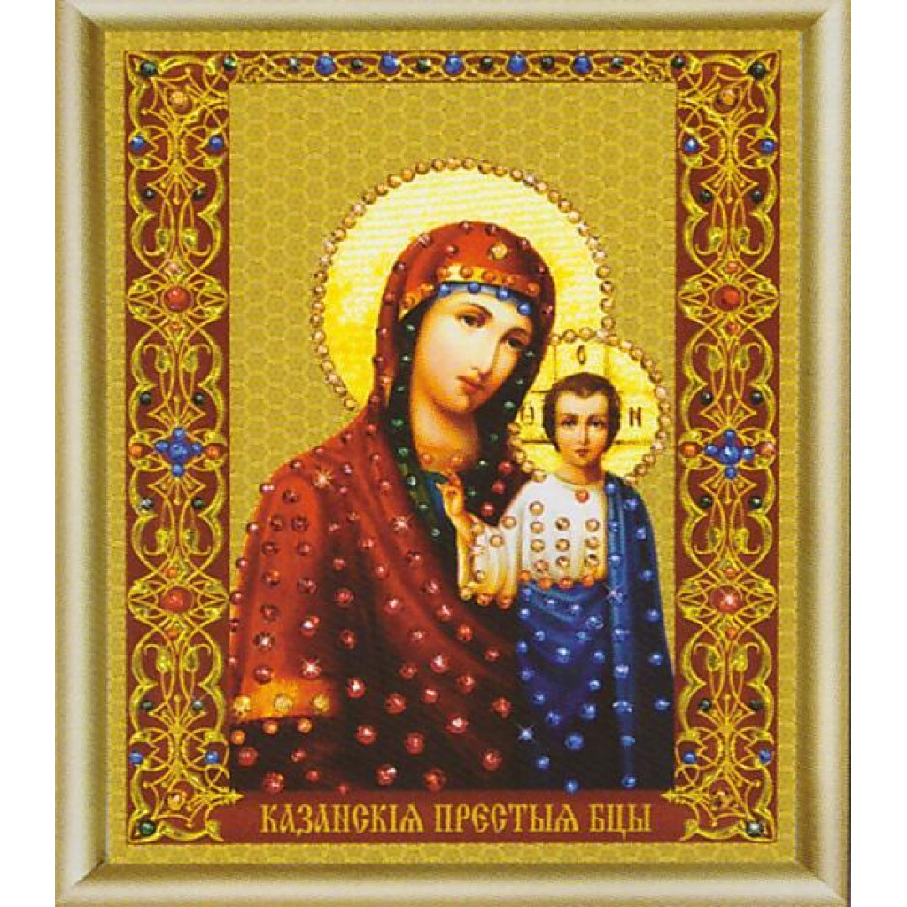 Buy Bead embroidery kit Mother of God of Kazan-KS-135