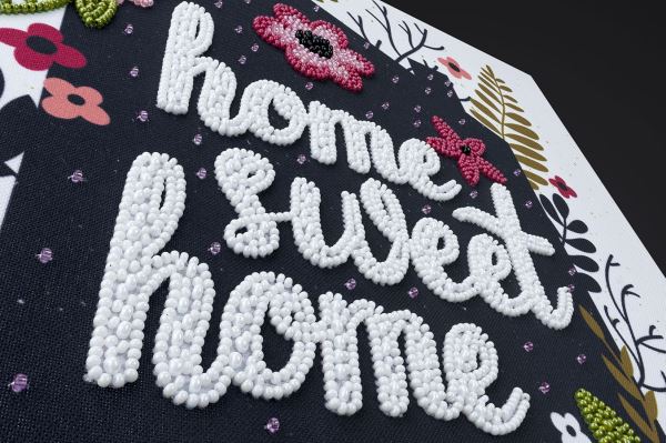 Buy Bead embroidery kit-Home sweet home-33012_2