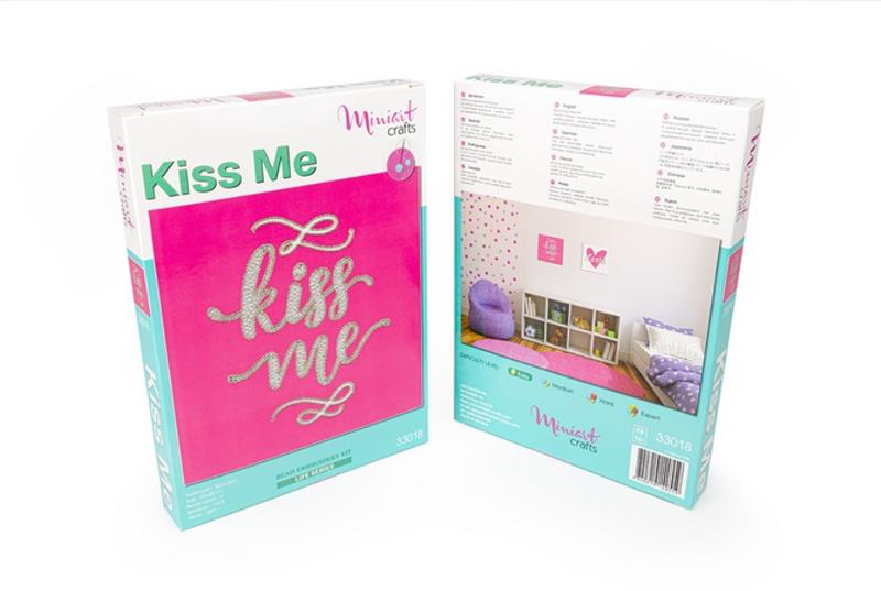 Buy Bead embroidery kit-Kiss Me-33018_1