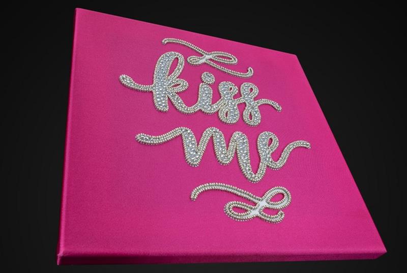 Buy Bead embroidery kit-Kiss Me-33018_3