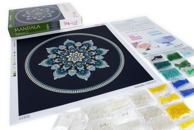 Buy Bead embroidery kit-Mandala. Edition 2-33302_2