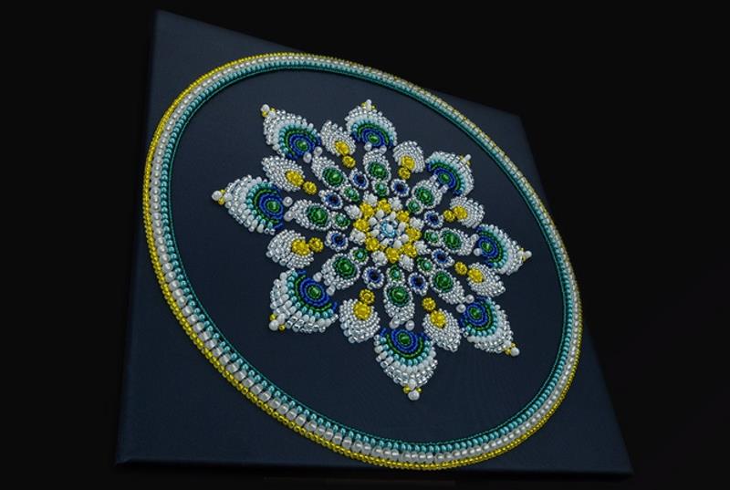 Buy Bead embroidery kit-Mandala. Edition 2-33302_3