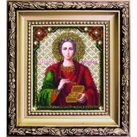 Buy Bead embroidery kit Saint Panteleimon the Healer-BYU-007