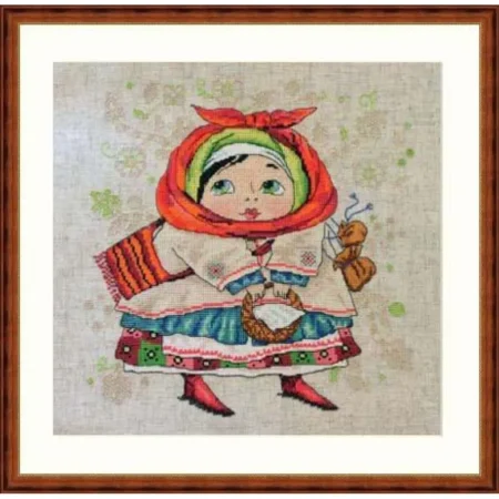 Buy Cross stitch kit On the bazaar-K-24