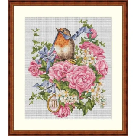 Buy Cross stitch kit A wedding ring for him-K-28