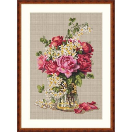 Buy Cross stitch kit Roses-K-39
