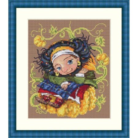 Buy Cross stitch kit Pumpkin-K-49