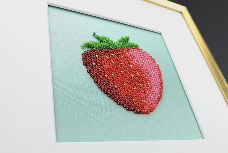 Buy Bead embroidery kit-Strawberry-44411_3