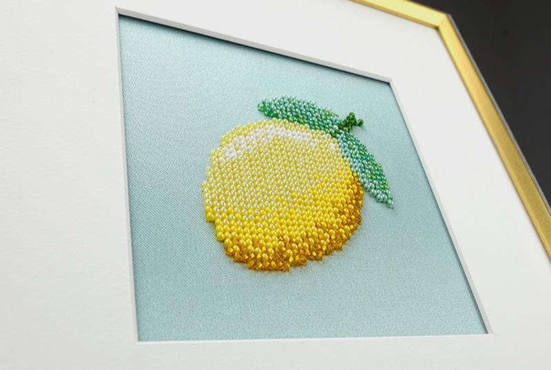 Buy Bead embroidery kit-Lemon-44413_3