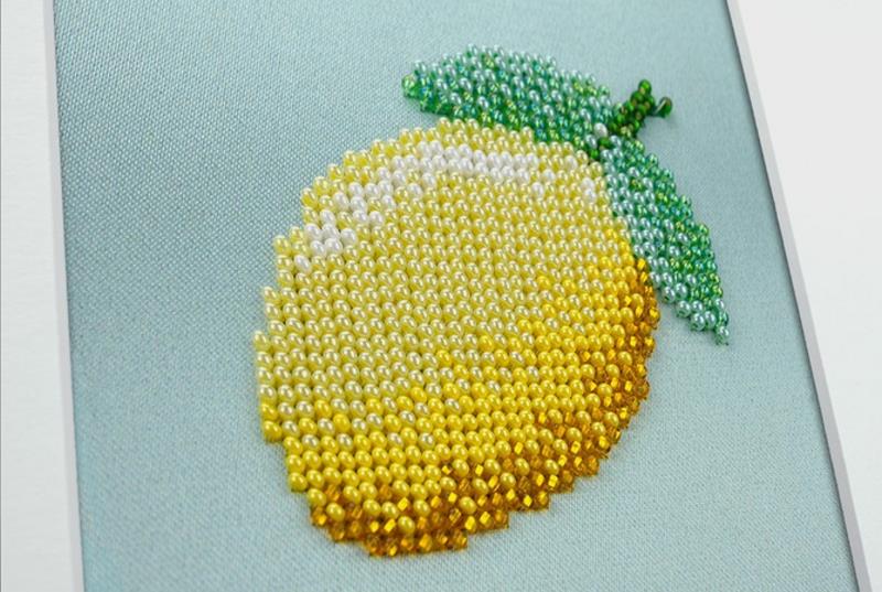 Buy Bead embroidery kit-Lemon-44413_4