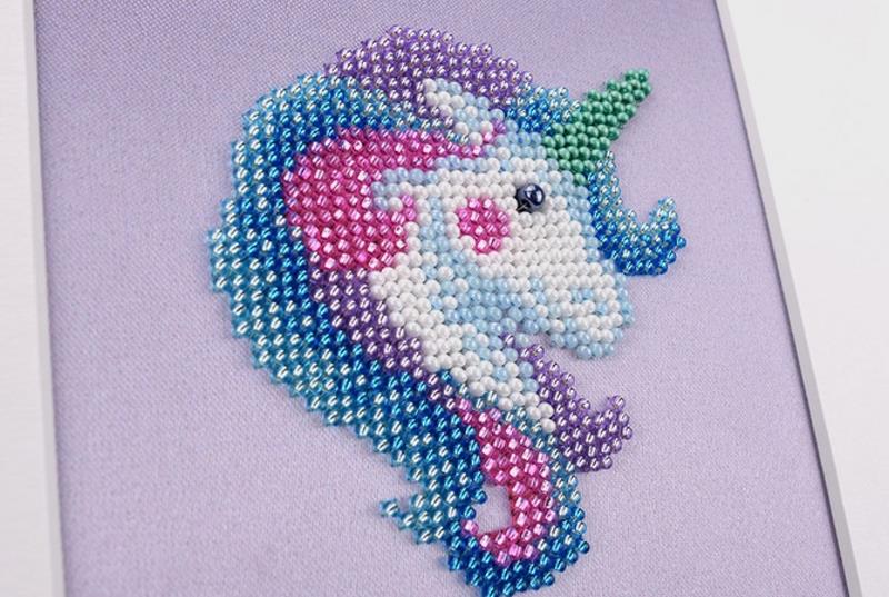 Buy Bead embroidery kit-Unicorn-44416_4