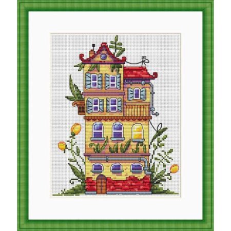 Buy Cross stitch kit Spring house-K-52